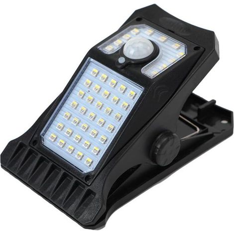 45 LEDs Lumière Solaire Extérieur Capteur Mouvement 3 Modes 3 Fixations IP65 Etanche Pour Mur Clôture Patio (1/5)