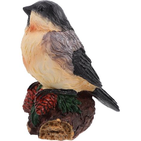 Künstliche Vogelfigur aus Kunstharz mit realistischem Design