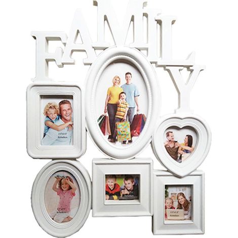 Familienfotorahmen, Wandhänger, Bilderhalter, Fotorequisiten für Zuhause, Schlafzimmer, Büro, Schreibtischdekoration, Fotostudio-Ausstellungshalter