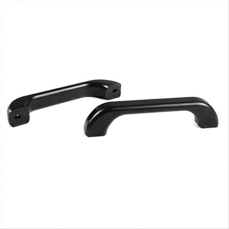 Poignées de porte de montant A en alliage noir (1 paire) pour Land Rover (1/5)
