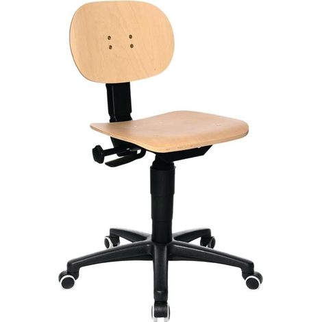 Chaise de bureau tournante Tec 11 Rl. Hêtre