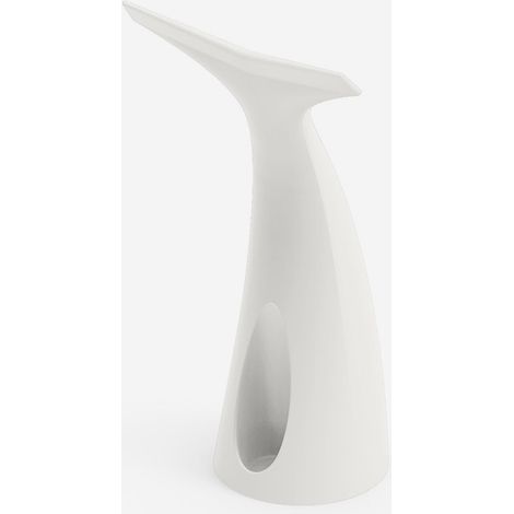 Portaombrelli in polietilene per ingresso di design Pina - Bianco