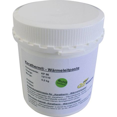 Kerafol KERATHERM KP98 500 g Pasta termoconduttiva 6 W/mK 500 g Temperatura (max.): 150 °C