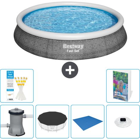 Bestway Fast Set Rund - 396x84 cm - 7-teilig  S248 (1/5)