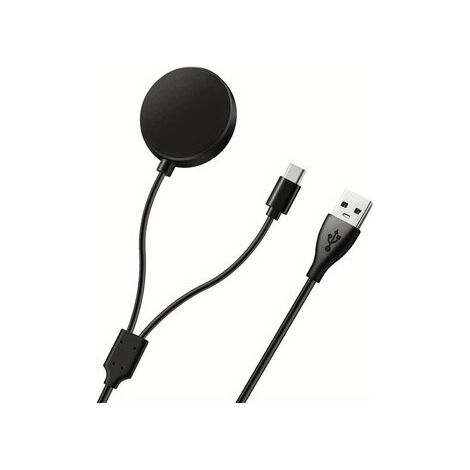 Chargeur 2 en 1 pour montre connectée et port USB-C
