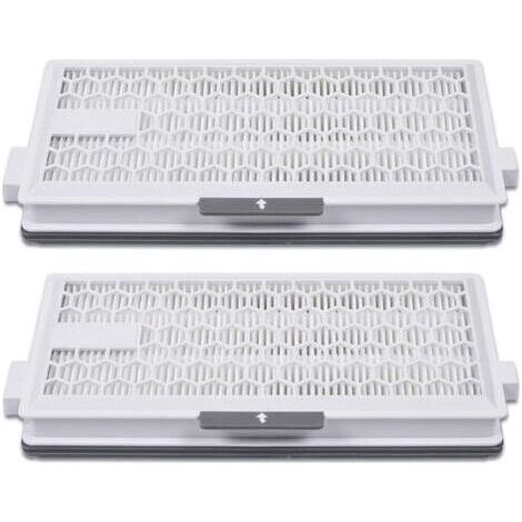 Filtre Aspirateur pour Miele Complete C3 Powerline S8340 Filtre d'aspirateur, Air Clean SF-HA 50 pour Complete C2 C3 Compact C1 C2, lot de 2 Filtre pour aspirateur (1/5)