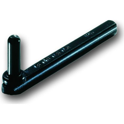 MACO RUSTICO Ladenverstellkloben BLR fix Gr. L105, schwarz (209423) (1/4)