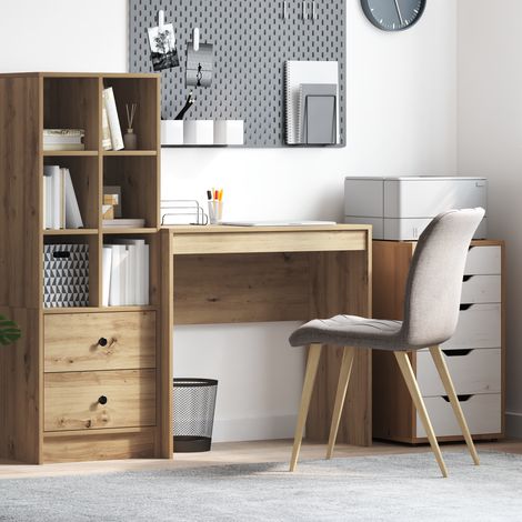 vidaXL  Desk  Artisan Oak 80 x 40 x 76 cm