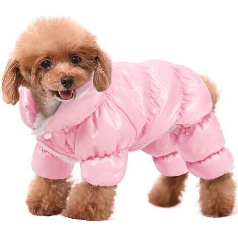 Manteau pour chien, veste chaude pour chien, manteau d'hiver complet, combinaison de neige pour chien, doudoune imperméable pour taille M