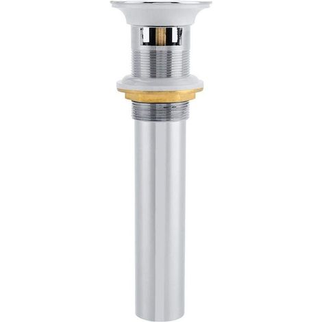 Bouchon vidange pop up G1-1/4" – laiton – robinet salle bain – lavabo vasque à poser – avec trop-plein – 01 (1/5)