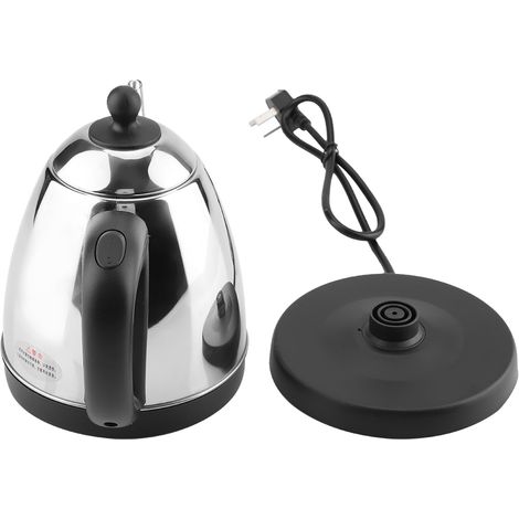 Bouilloire Électrique - Acier Inoxydable - 1,2 L - Arrêt Automatique - Indicateur LED - Usage Domestique - 1 Pièce (1/5)