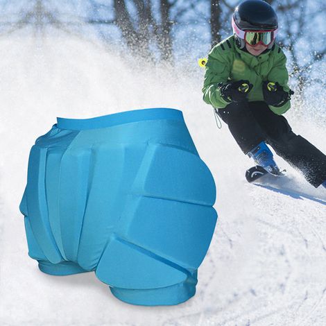 Short rembourré pour enfants, short de protection épais pour les hanches, équipement de protection pour le patinage, le ski, le skateboard et le snowboard (1/5)