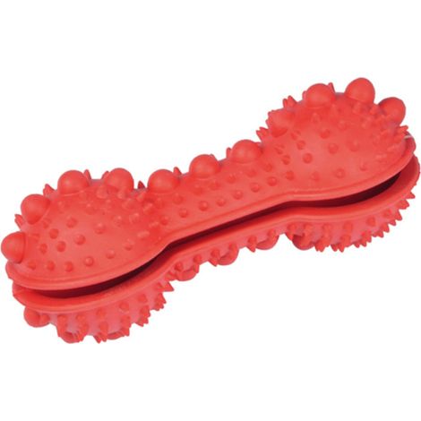 Jouet pour Chien "Distributeur Croquettes" 15cm Rouge (1/2)