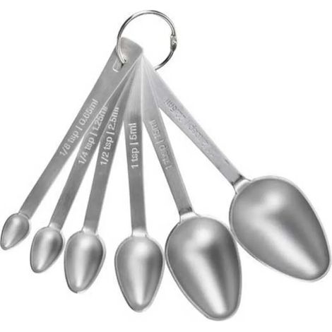 Küchenzubehör Aster mcmeasure6pc Edelstahl stapelbar Schlaufe (1/3)