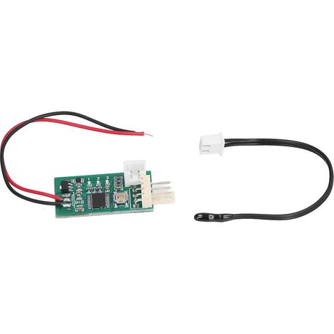 Régulateur PWM 12V pour Ventilateur DC - Contrôle Manuel et Thermostat Automatique