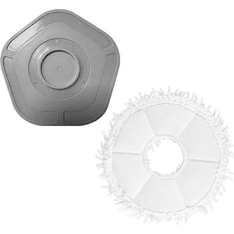 Pièces de rechange pour aspirateur robot Dreame W10 et W10 Pro : manche lavable, remplacement de la lingette d'origine. (1/4)