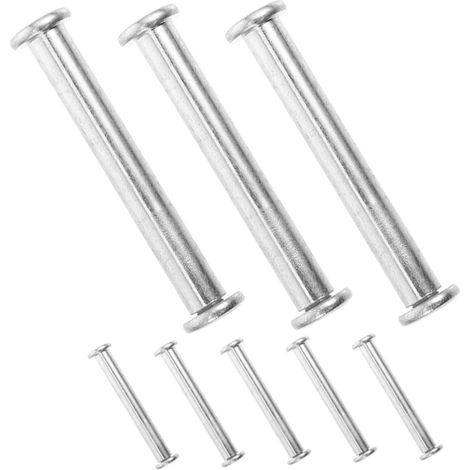 Silver Steel Replacement Screws for Outdoor Parasols, Precise Design and Easy to Use, 8-Piece Set for Patio Parasol Accessories (1/5)