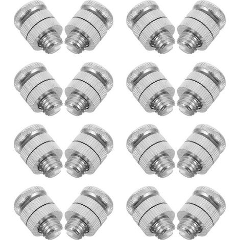Juego de 16 conectores para cercas eléctricas, abrazaderas de fijación, accesorios para cercas eléctricas, conectores de cables universales (1/5)
