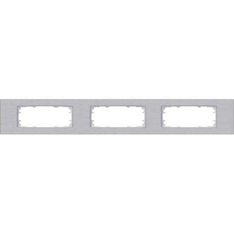 Rahmen 3 Elemente 232 x 90 mm aus Metallic-Aluminium Siemens Delta MIRO 5TG11131 (1/2)