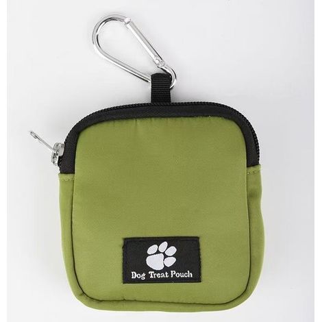 Sac banane pour l'éducation canine en extérieur, avec porte-sacs à déjections, gris (1/4)