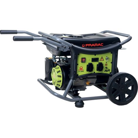 Groupe A lectrogA ne essence WX3200 2950W 5,5 CV avec autonomie 13 h 2 prises Schulko + cadeau offert (1/2)