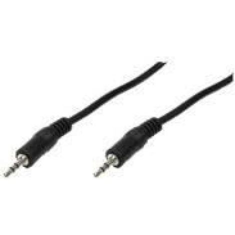 Câble audio stéréo - - 2 x Jack 3,5mm Mâle - Noir - 10m