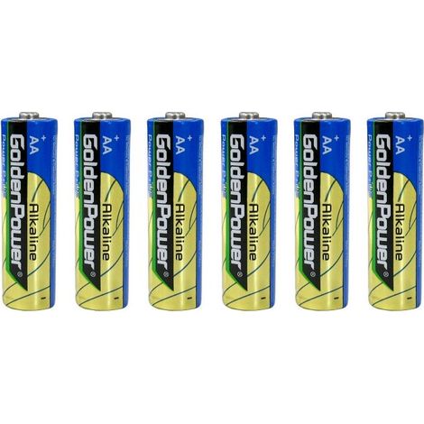 Lot de 6 piles AA LR06