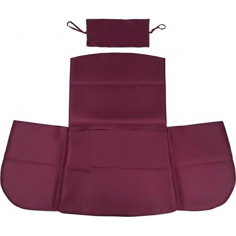 Chair Cushion Replacement, Hanging Basket Chair Seat Cushion Replacement Cover,Waterproof Chair Seat Cushioning Cover,Basket Chair Cushion Cover for Patio Garden(No Padding) (1/5)