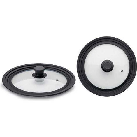 Coperchio in Vetro con Bordo in Silicone Ibili