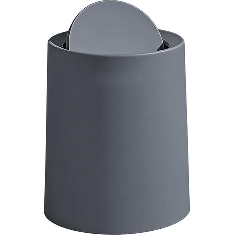 desktop wastebasket double compartment trash can waste bin