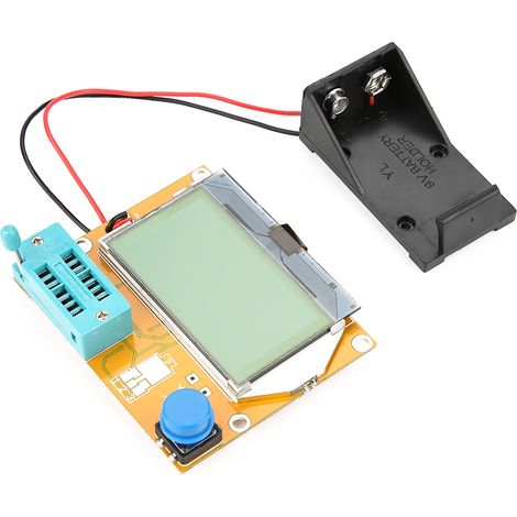Testeur multifonction graphique LCD pour transistors, inductances et condensateurs ESR (1/5)