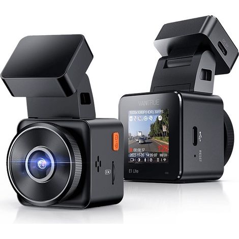 Vantrue 1 Lite Full HD Wifi accendisigari, USB Nero (1/5)