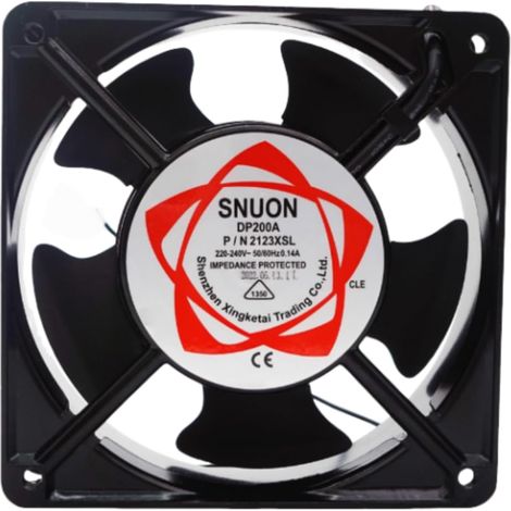 Ventilateur de refroidissement double ligne DP200A P/N 2123XSL 120 mm 220/240 V 0,14 A 12038 12 cm 120 x 120 x 38 mm (1/3)