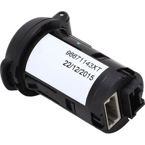 Interface USB pour voiture 96671143XT, sortie de courant stable, remplacement compact pour Peugeot 3008, 301 et 508 (1/5)