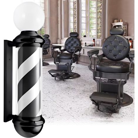 Lampada a LED da soffitto per barbiere, insegna pubblicitaria per salone di bellezza, 67 cm (1/2)