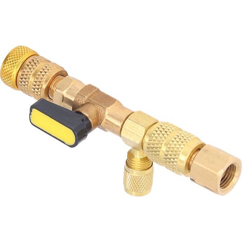 Clé de démontage et d'installation de noyau de valve pour réparation de ligne climatisation, avec interface à fréquence variable, outil polyvalent. (1/5)