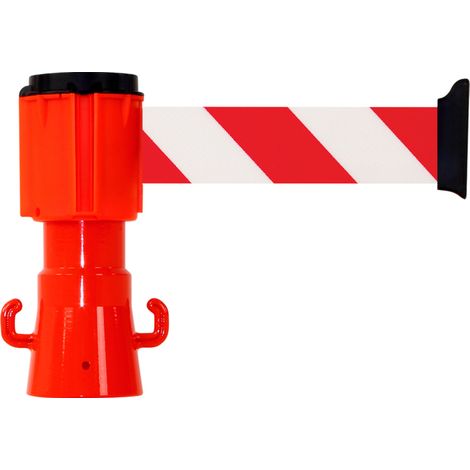 Enrouleur 50mmx5m Rouge/Blanc - 2830041 (1/3)