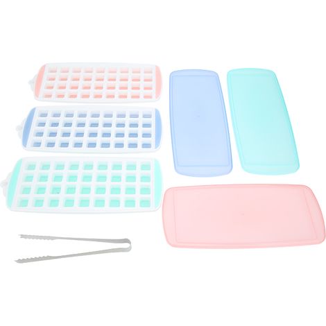 Moule à glaçons flexible à 36 compartiments avec couvercle, outil de bricolage pour la cuisine
