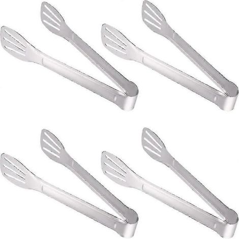 Ensemble de quatre pinces de cuisine en acier inoxydable (1/5)