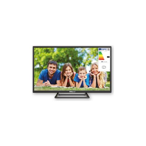 DIGIQUEST TV LED 24” DHLR, HD Ready  Certificato Tivùsat  Doppio tuner  Mediaplayer, Funzione CEC, base centrale  Ideale per Camper e Barche [classe di efficienza energetica E] [Classe di efficienza e (1/5)