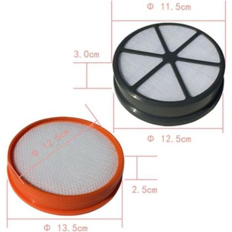 Filtre HEPA - Pour Aspirateur - Compatible VAX 90 - 2 Pièces (1/5)