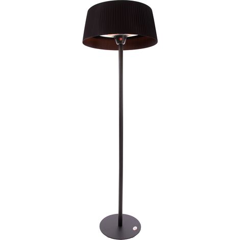 SUNRED® Stand-Infrarot-Heizstrahler Artix Bright Standing Black 2100 Watt schwarz