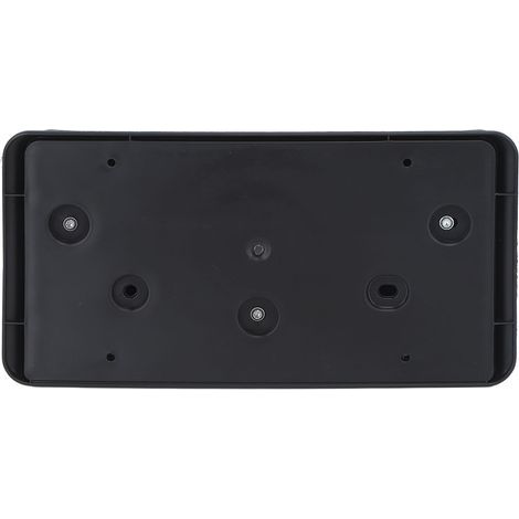 Cadre de plaque d'immatriculation avant résistant aux chocs 1588288 00 B de remplacement pour Tesla Model S 2016 à 2023. (1/5)