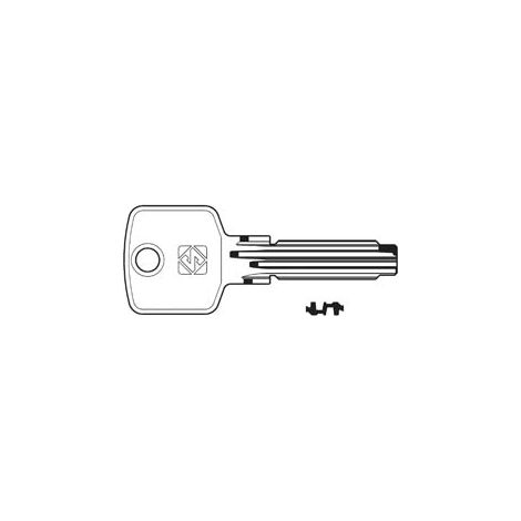 CHIAVI PUNZONATE PER CILINDRI CISA 6+7 SPINE CS144- - CS144 - 5 pezzi SILCA
