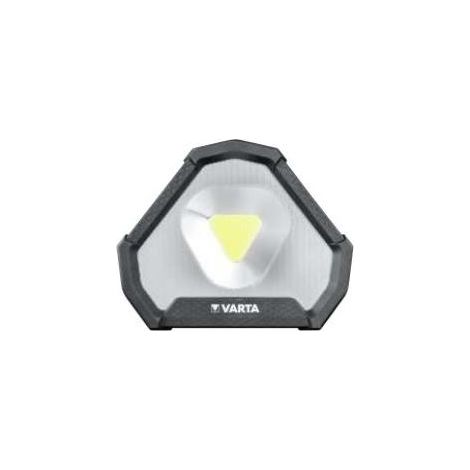 Varta Work Flex lampada portatile LED nera bianca IP54