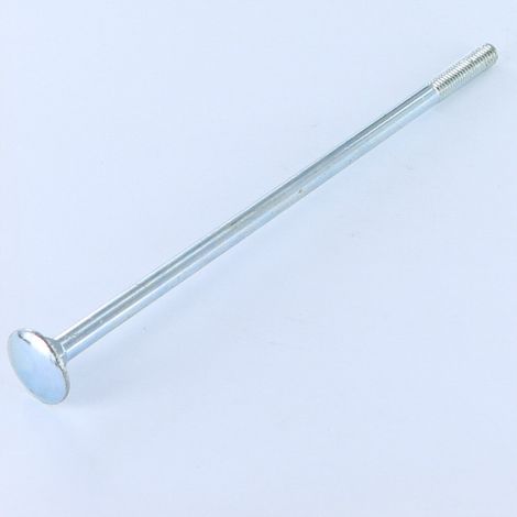 TRCC JAPY tête ronde collet carré M8X130 Filetée sur 28 Filetage partiel Acier zingué-20 pièces