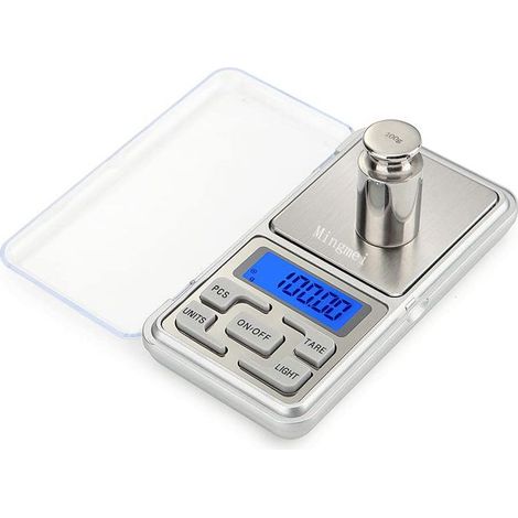 Balance électronique de cuisine et bijoux 500g/0.01g - Mingmei® (1/4)
