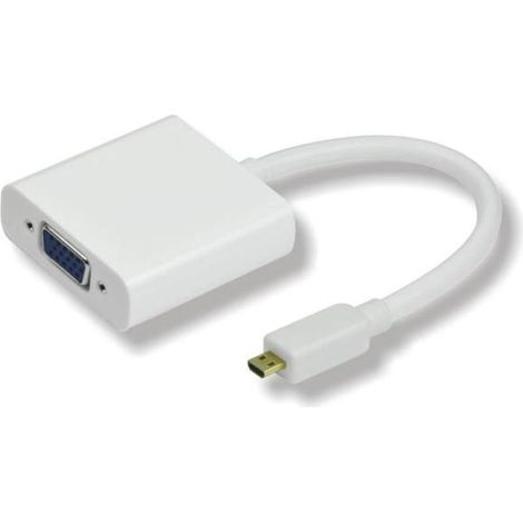 MicroConnect HDM19F24 - Adattatori per cavi video (Micro HDMI, VGA, maschio, maschio/femmina, femmina)