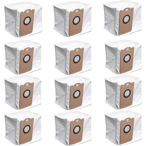 Confezione da 12 sacchetti per aspirapolvere impermeabili di grande capacità, compatibili con i modelli M7 Pro, M8 Pro e M7 Max. (1/5)