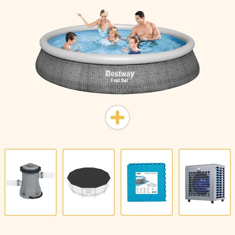 Bestway Bestway Fast Set Ronde - 396x84 cm - 5-pièces S290 (1/5)